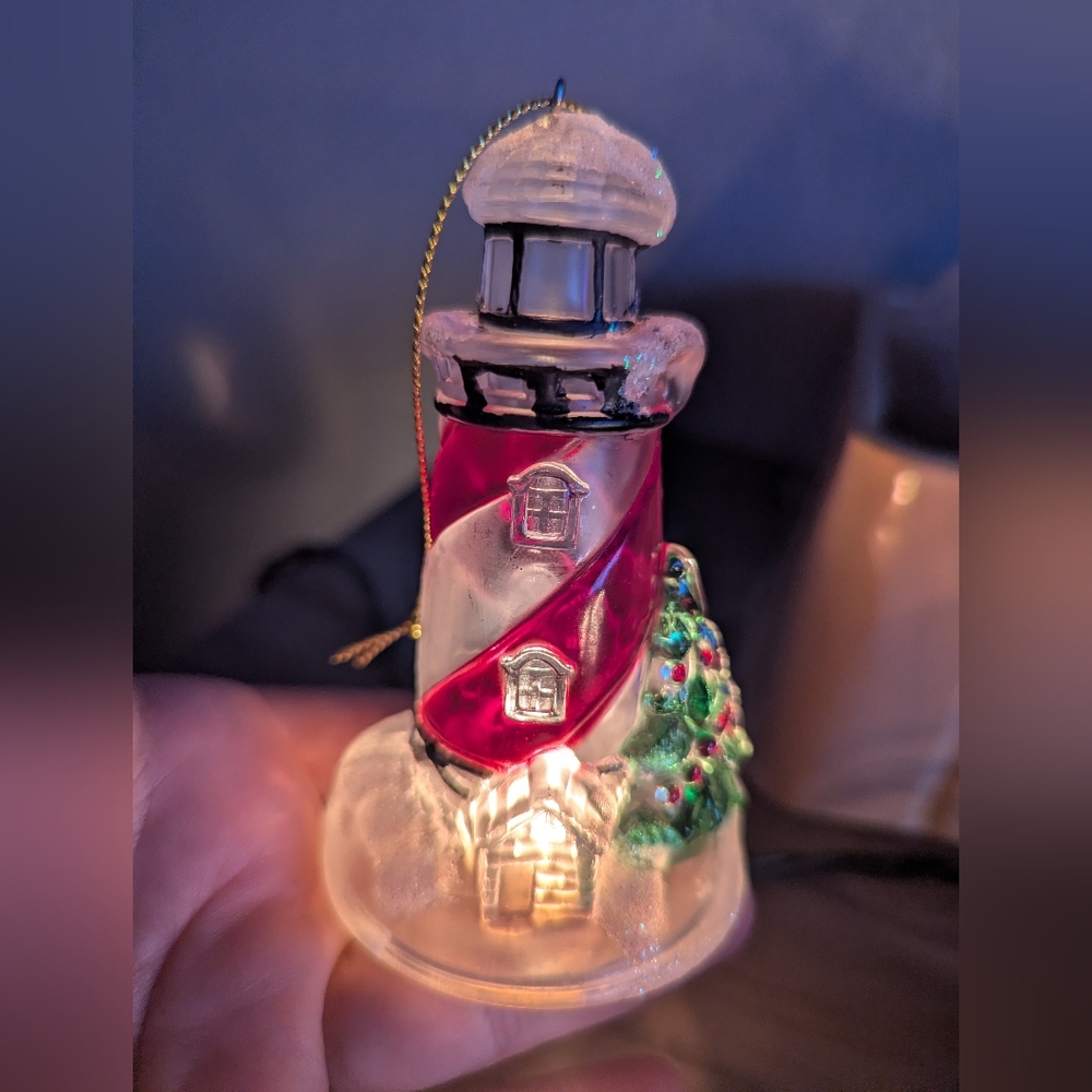 Nautical Light House 10 Count String Lights New Condition